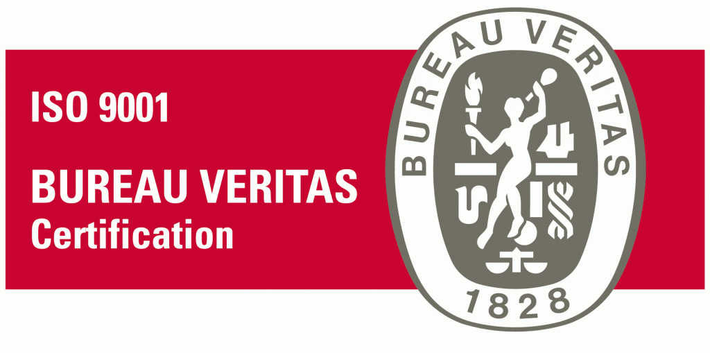 Logo Bureau Veritas de la certification ISO 9001